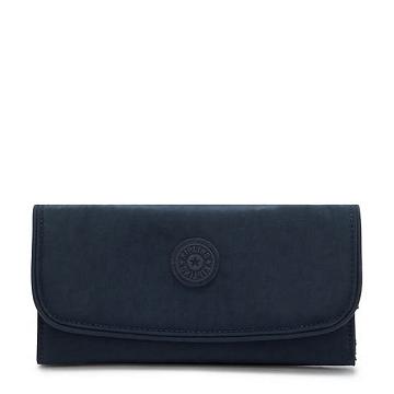 Kipling Money Land Snap Wallet Plånbok Blå | SE 1028PJ